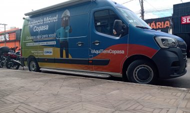 Agência Móvel da Copasa realiza atendimentos em Santana do Paraíso