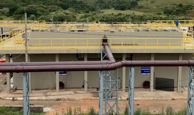 Copasa entrega obra de revitalização da Estação de Tratamento de Esgoto de Teófilo Otoni