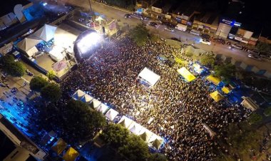 Anderson Freire encerra o 4º Festival Gospel de Fabriciano com show memorável e coro de mais 10 mil pessoas