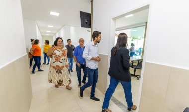 Prefeito Gustavo Nunes realiza visita técnica às obras das UBS’s dos bairros Veneza e Iguaçu