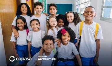 Programa da Copasa já destinou R$ 10 milhões para 400 mil crianças carentes de Minas