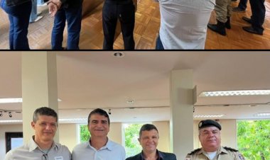Fundação Aperam recebe visita de veteranos da PMMG