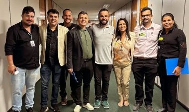 Prefeito Eleito de Timóteo, Capitão Vitor Prado, e vereadores Participaram de um  Seminário de Novos Gestores em Brasília