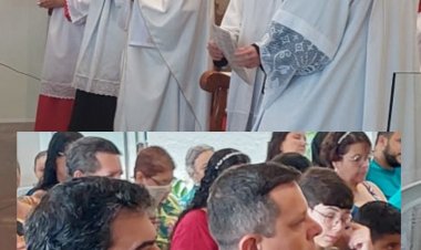 Missa de Ação de Graças marca posse do Prefeito Capitão Vitor e Vice Marcelo Martins