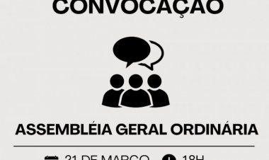E Hoje as 18:00hs Convocação para Assembleia Geral da Coopertim