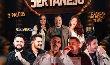 Dia 4 de abril tem duelo sertaneja no CLUBE SESI de Timóteo