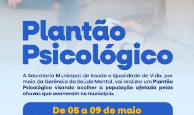 Plantão Psicológico: Prefeitura de Timóteo disponibiliza atendimento para pessoas afetadas pelas fortes chuvas