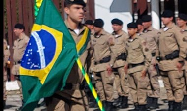 Polícia Militar de Minas Gerais celebra 250 anos com solenidade e desfile em Ipatinga