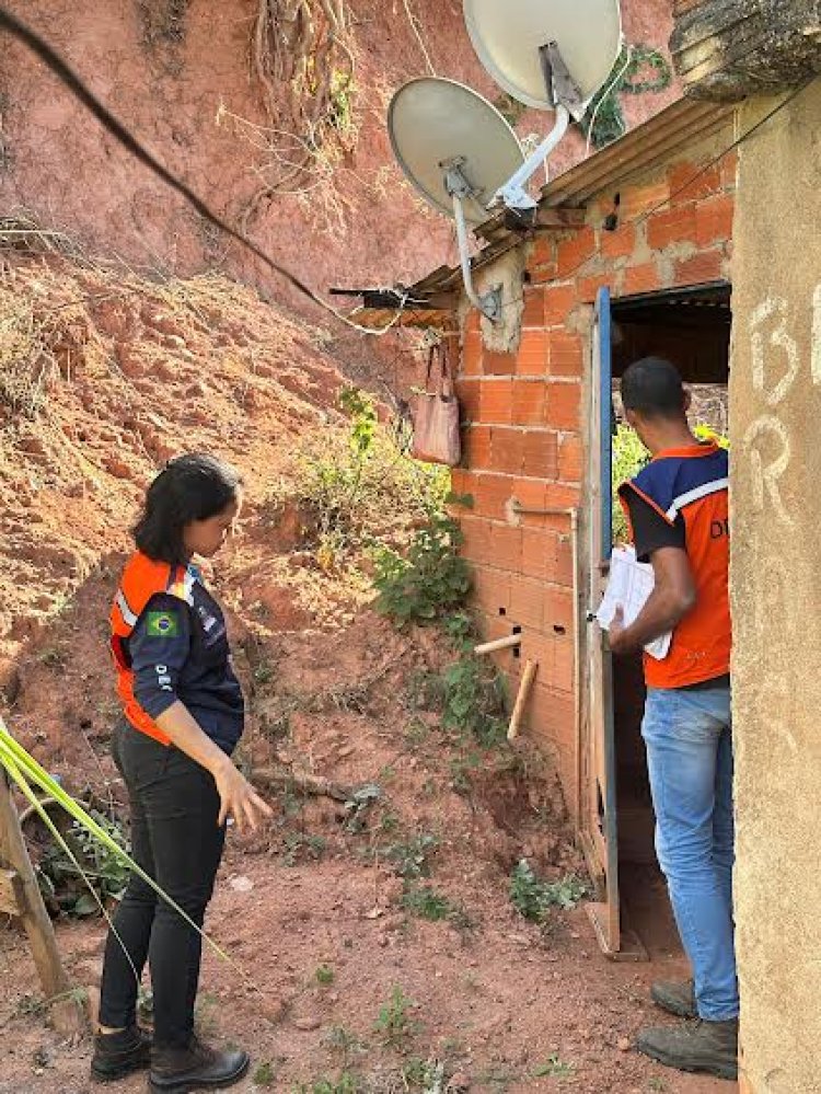 Defesa Civil de Ipatinga mantém trabalho contínuo de revistorias em imóveis interditados após chuva de 12 de janeiro