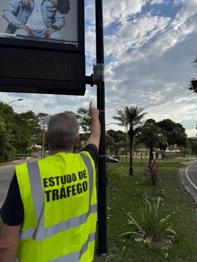 Ipatinga instala câmeras para contagem de veículos dentro do Plano de Mobilidade Urbana