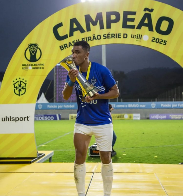 Jogador de Timóteo conquista título nacional com o Barra Futebol Clube em Santa Catarina