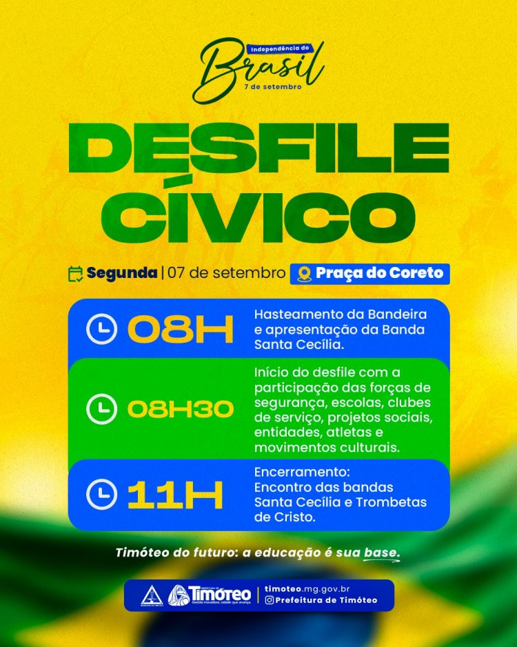 Desfile Cívico – Independência do Brasil