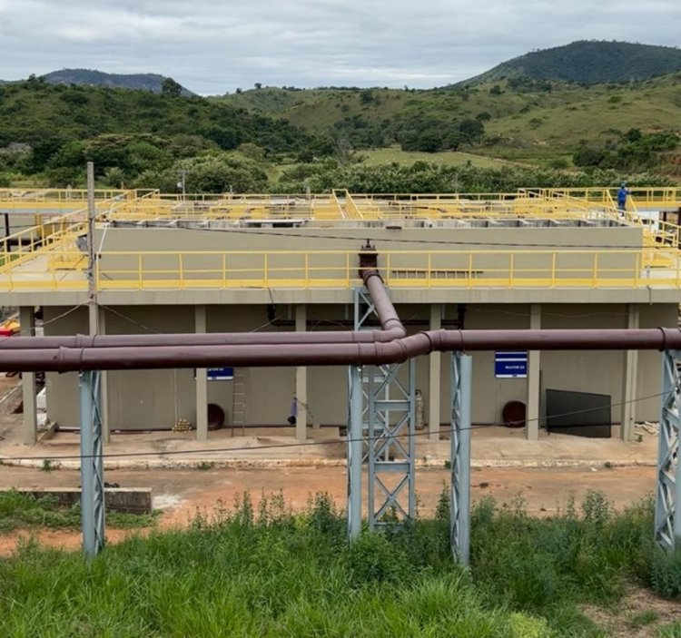 Copasa entrega obra de revitalização da Estação de Tratamento de Esgoto de Teófilo Otoni